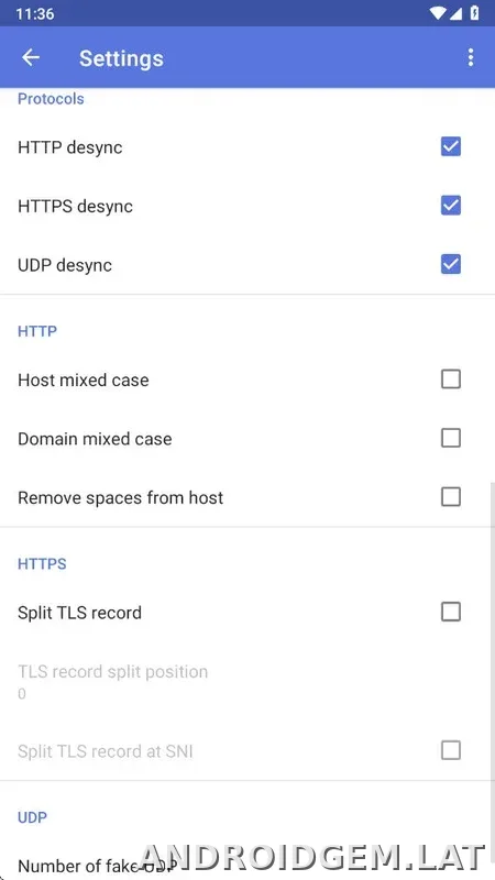 ByeByeDPI скриншот 5